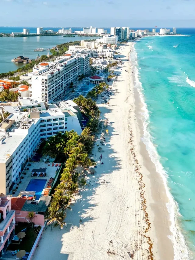 As melhores praias de Cancún