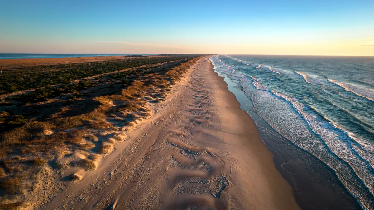 praia de ocracoke