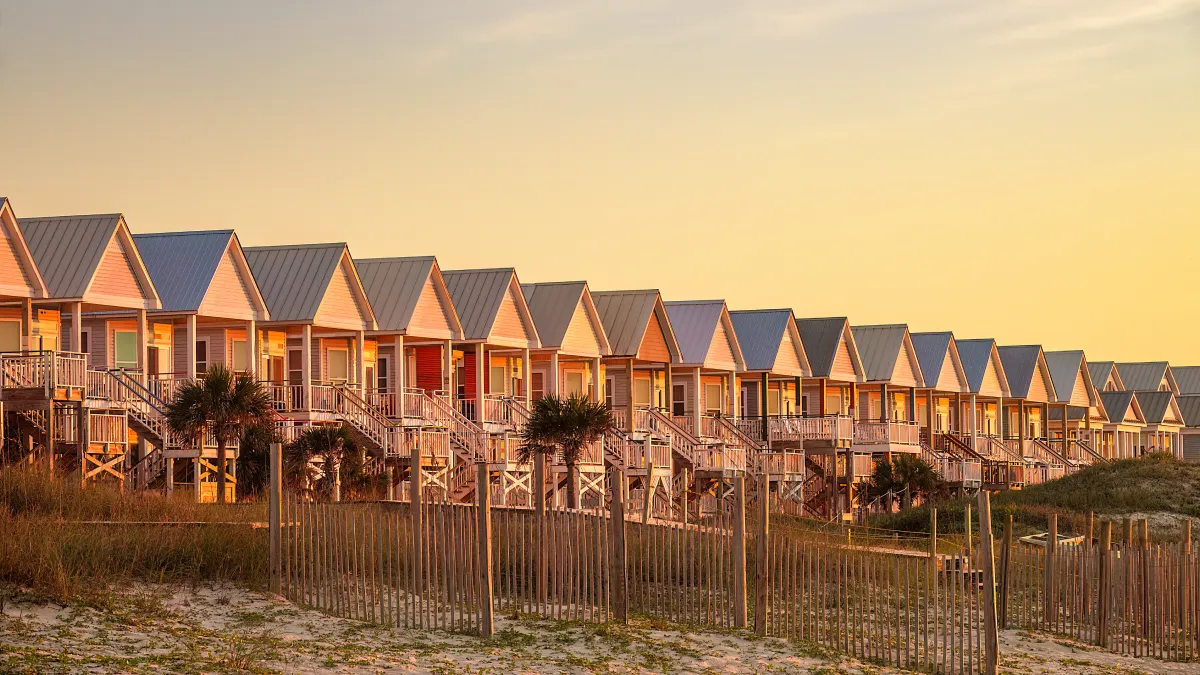 praia de saint george island