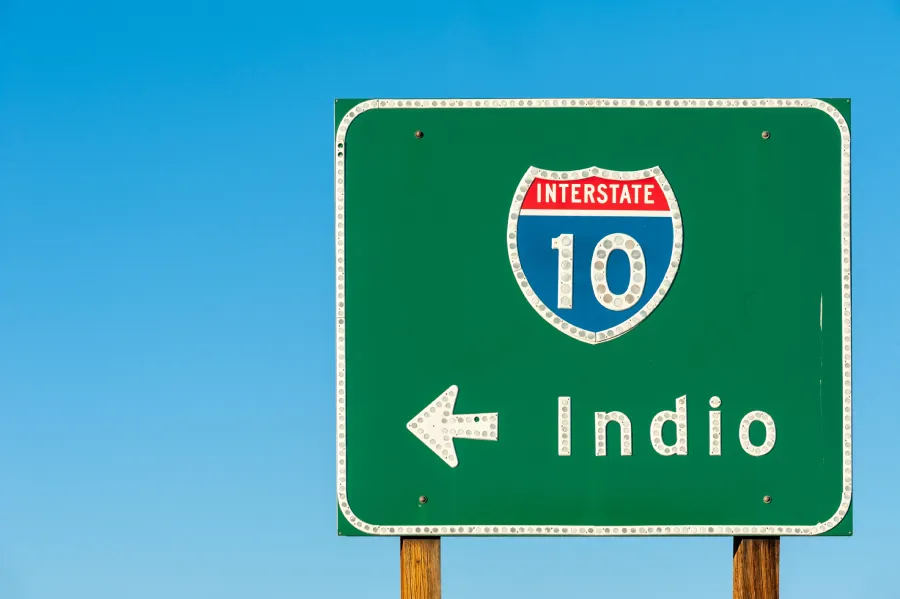 Indio, cidade onde acontece o Coachella, festival na Califórnia