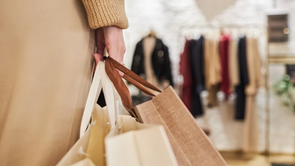 compras de luxo